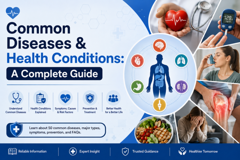 Common Diseases & Health Conditions: A Complete Guide Common Diseases & Health Conditions: A Complete Guide