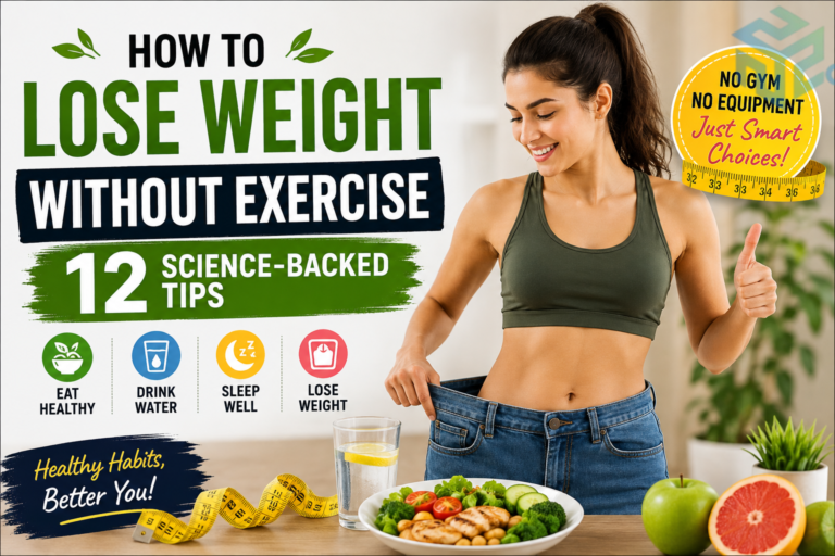How to Lose Weight Without Exercise – 12 Science-Backed Tips How to Lose Weight Without Exercise – 12 Science-Backed Tips