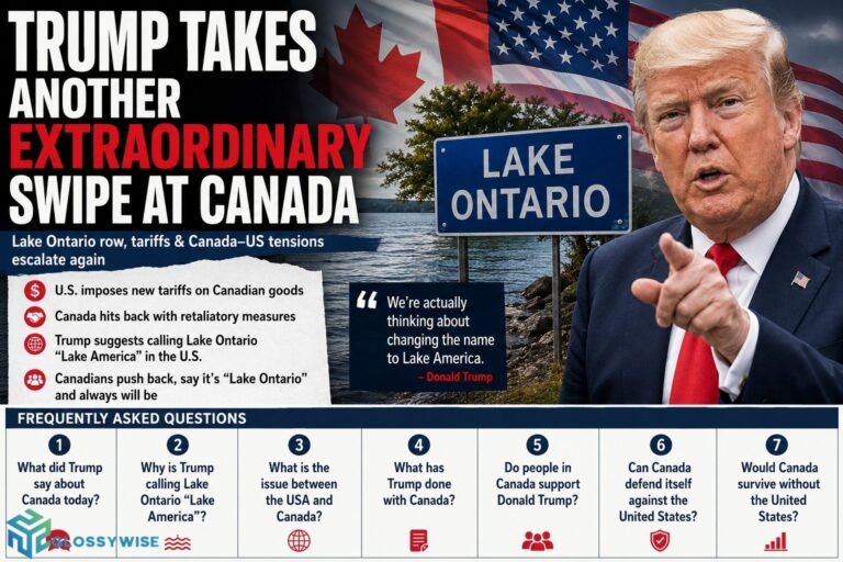 Trump Takes Another Extraordinary Swipe at Canada: What Happened and Why It Matters Trump Takes Another Extraordinary Swipe at Canada: What Happened and Why It Matters