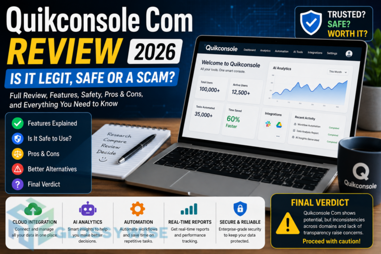 Quikconsole Com Reviews 2026: My Honest, No-Fluff Breakdown Quikconsole Com Reviews 2026: My Honest, No-Fluff Breakdown