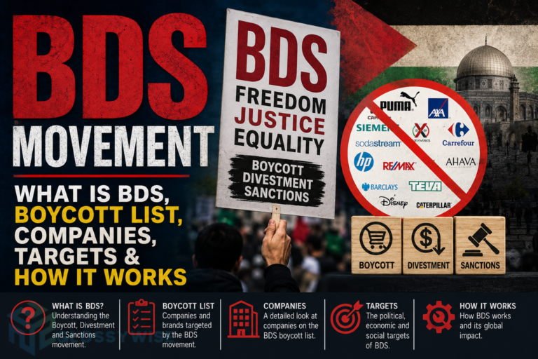 BDS Movement: What Is BDS, Boycott List, Companies, Targets & How It Works BDS Movement: What Is BDS, Boycott List, Companies, Targets & How It Works
